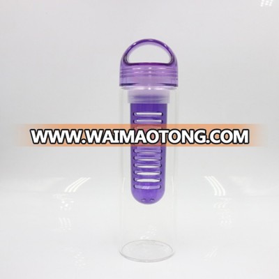 600ml infuser baverage glass bottle